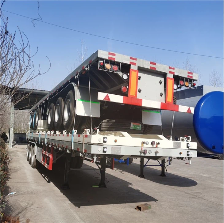 3 axle Flat Bed Trailer1